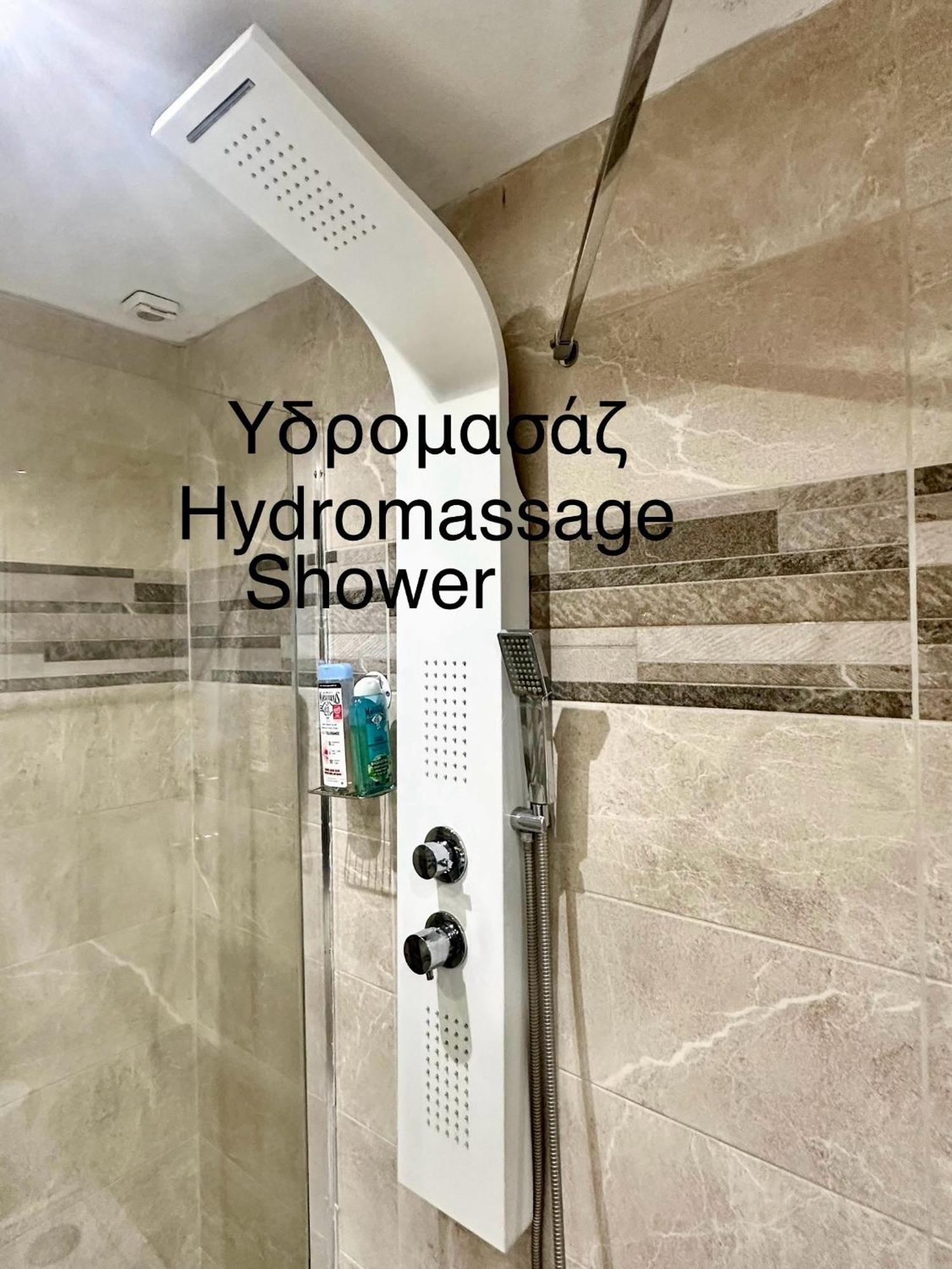 Luxury With Sauna And Free Parking Near Acropolis Athena Bagian luar foto